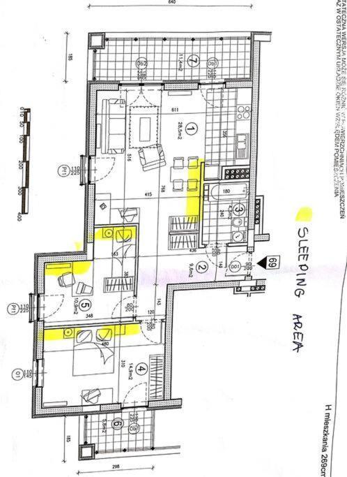 Warsaw King Size Apartment Eksteriør bilde